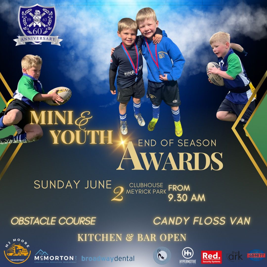 Mini & Youth End of season awards 