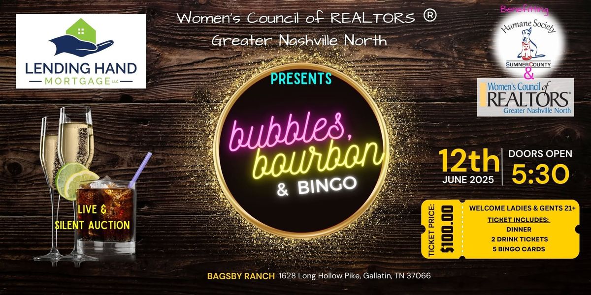 Bubbles, Bourbon, & Bingo