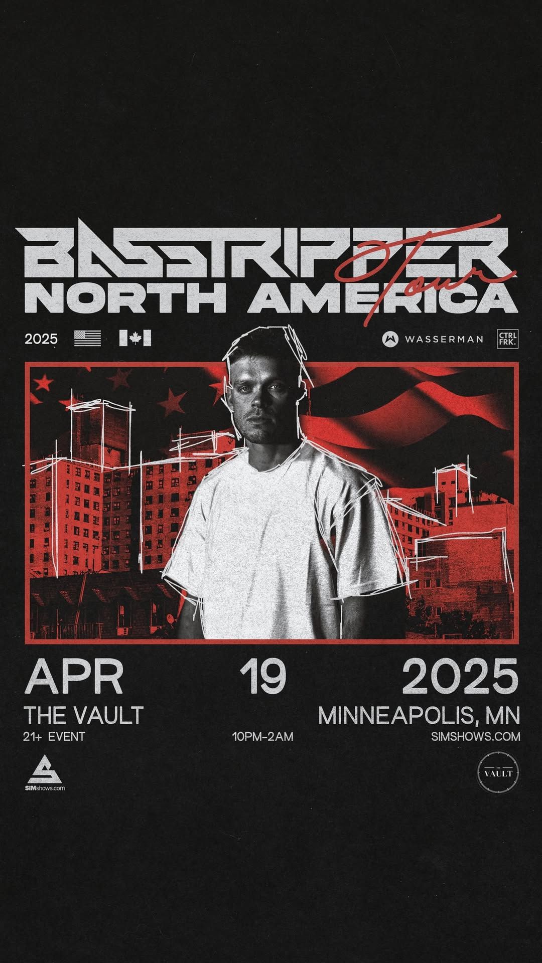 Basstripper At The Vault - North America Tour 2025