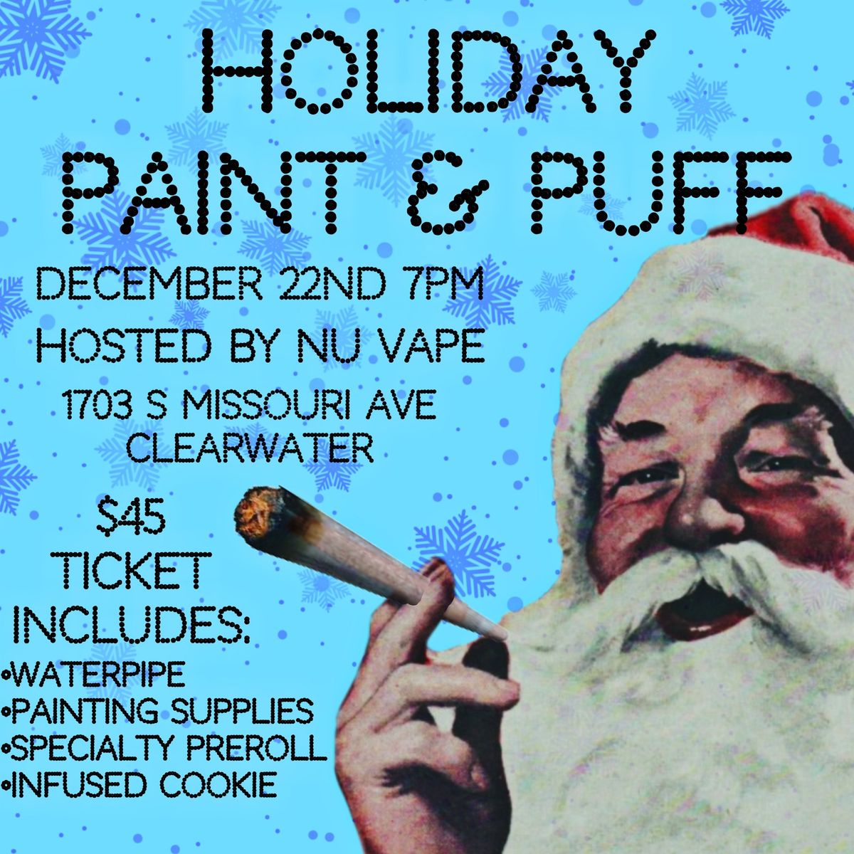 Holiday Paint & Puff