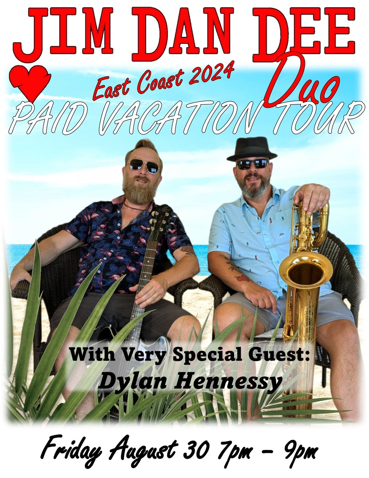 Jim Dan Dee Duo & Dylan Hennessy @ The Painted Lady