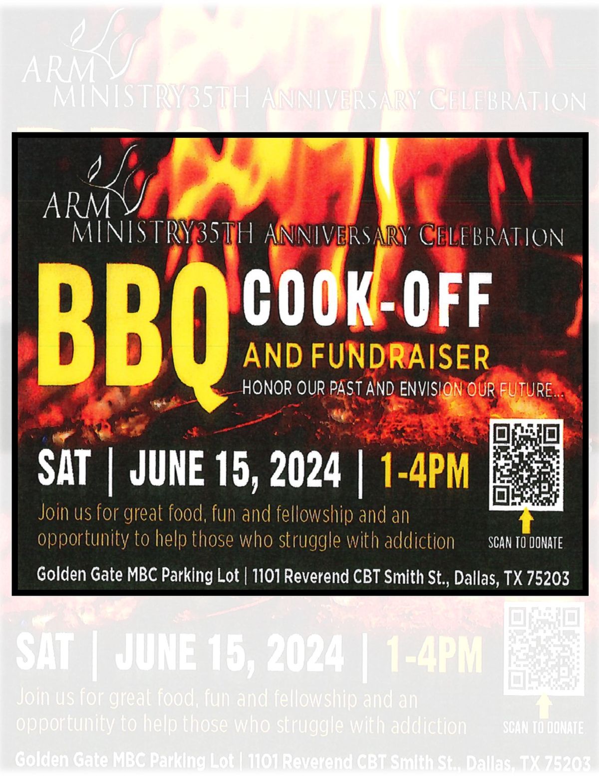 ARM's 35th Anniversary BBQ Cook Off and Fundraiser