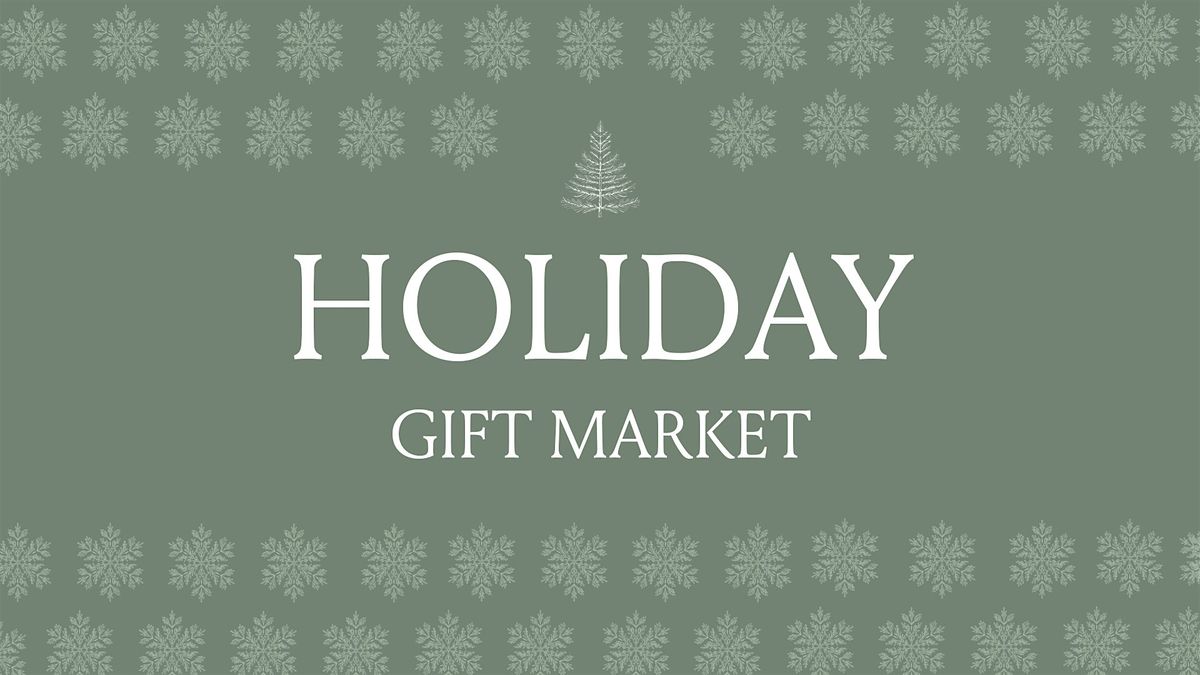 Holiday Gift Market at Sacred Society