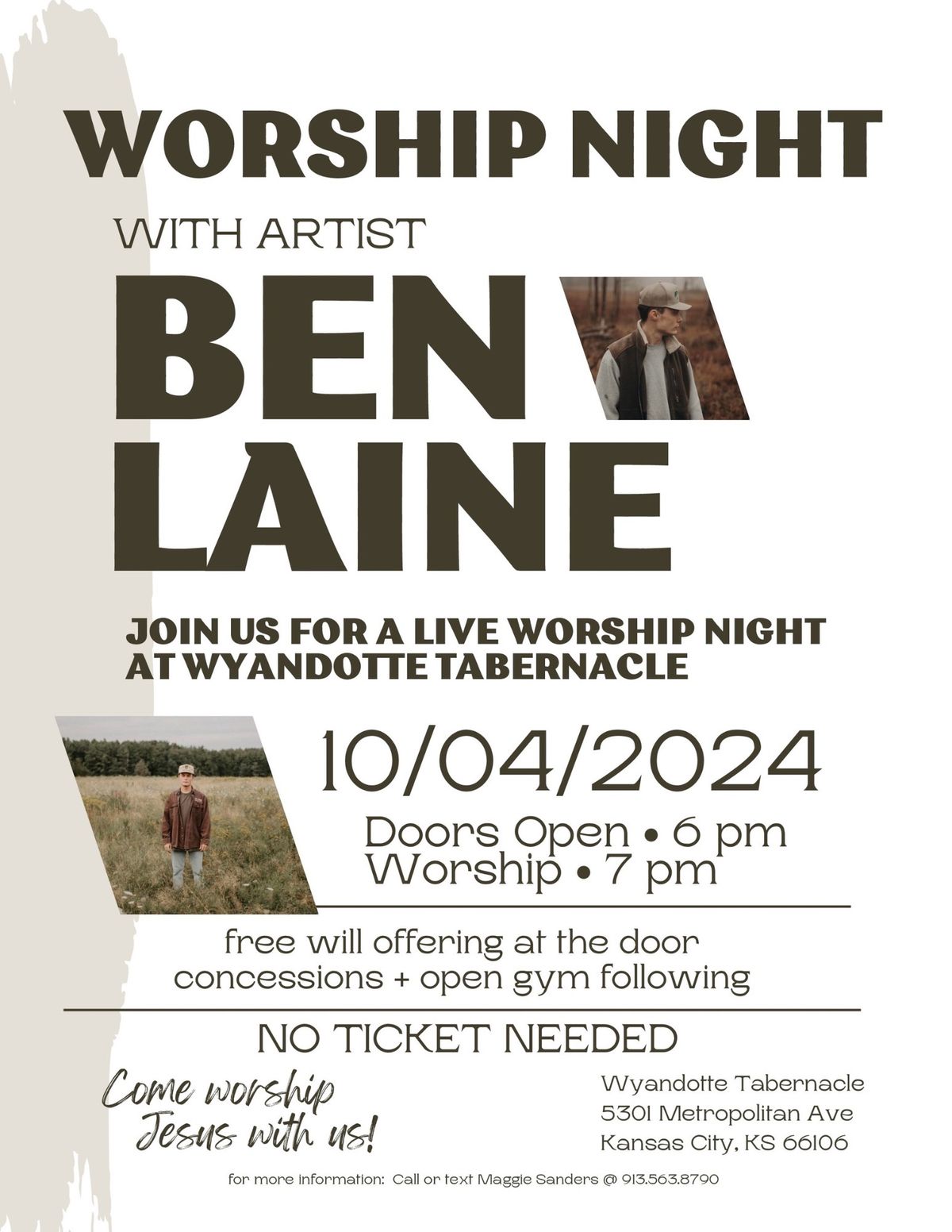 Worship Night ft. BEN LAINE