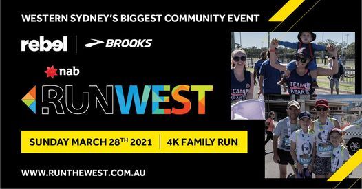 Nab Runwest 4km Family Run Walk Blacktown International Sportspark Sydney Penrith 28 March 21