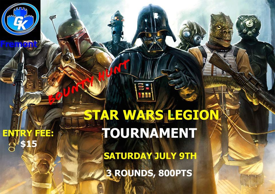 Star Wars Legion Bounty Hunt Tournament