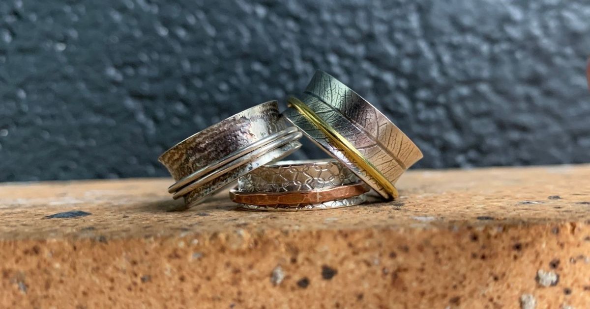 Make a Sterling Silver Spinner Ring