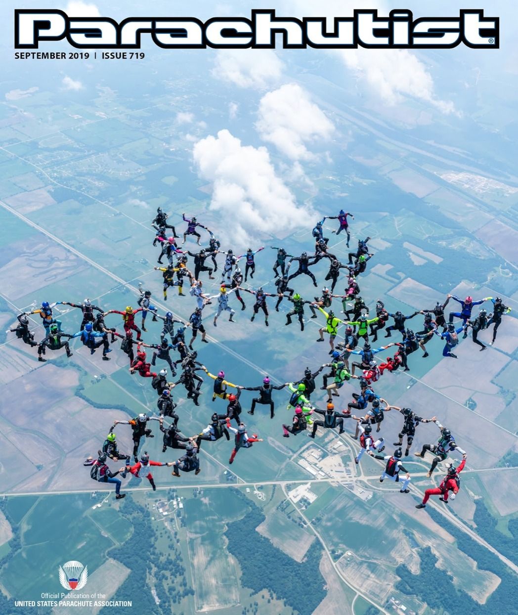 Stand Together 3 plane formation Tryout Camp at Skydive chicago
