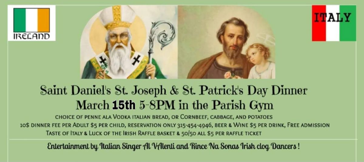 St. Joseph and St. Patrick Feast Day Dinner