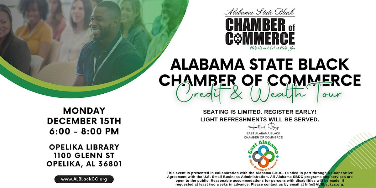ASBCC Credit & Wealth Tour 2025 - Opelika, AL