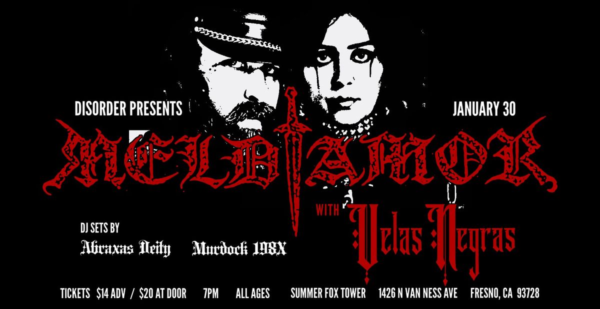 Disorder Presents Meldamor , Velas Negras
