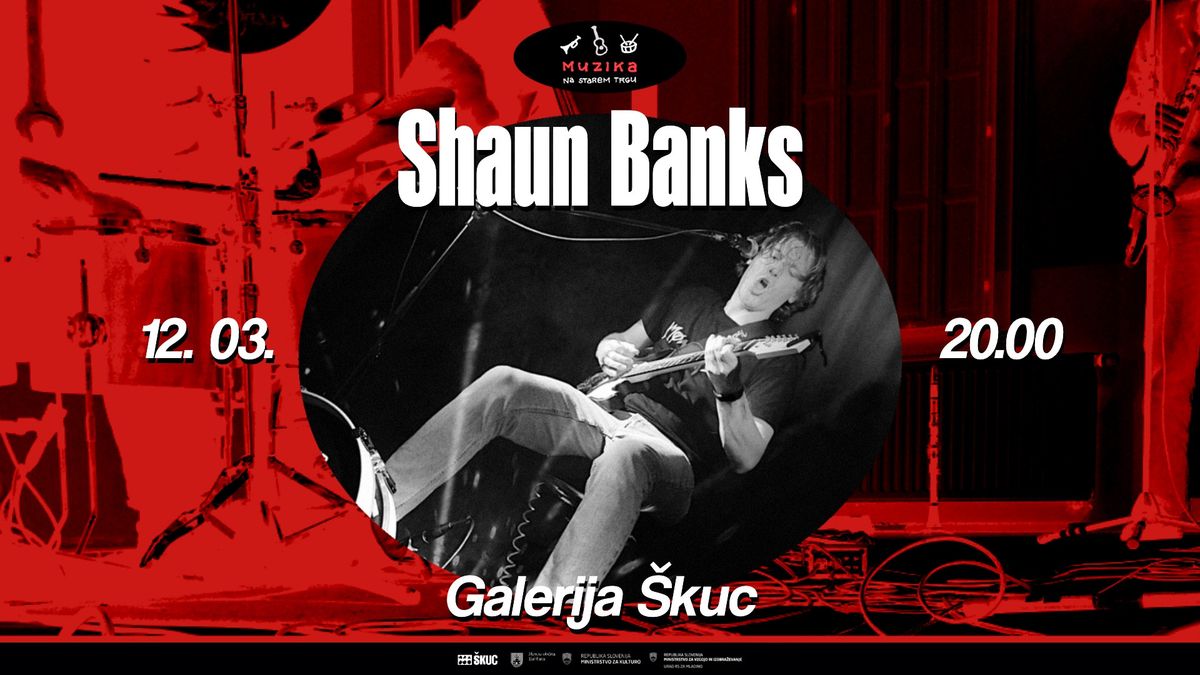 SHAUN BANKS, gara\u017eni one man punk blues