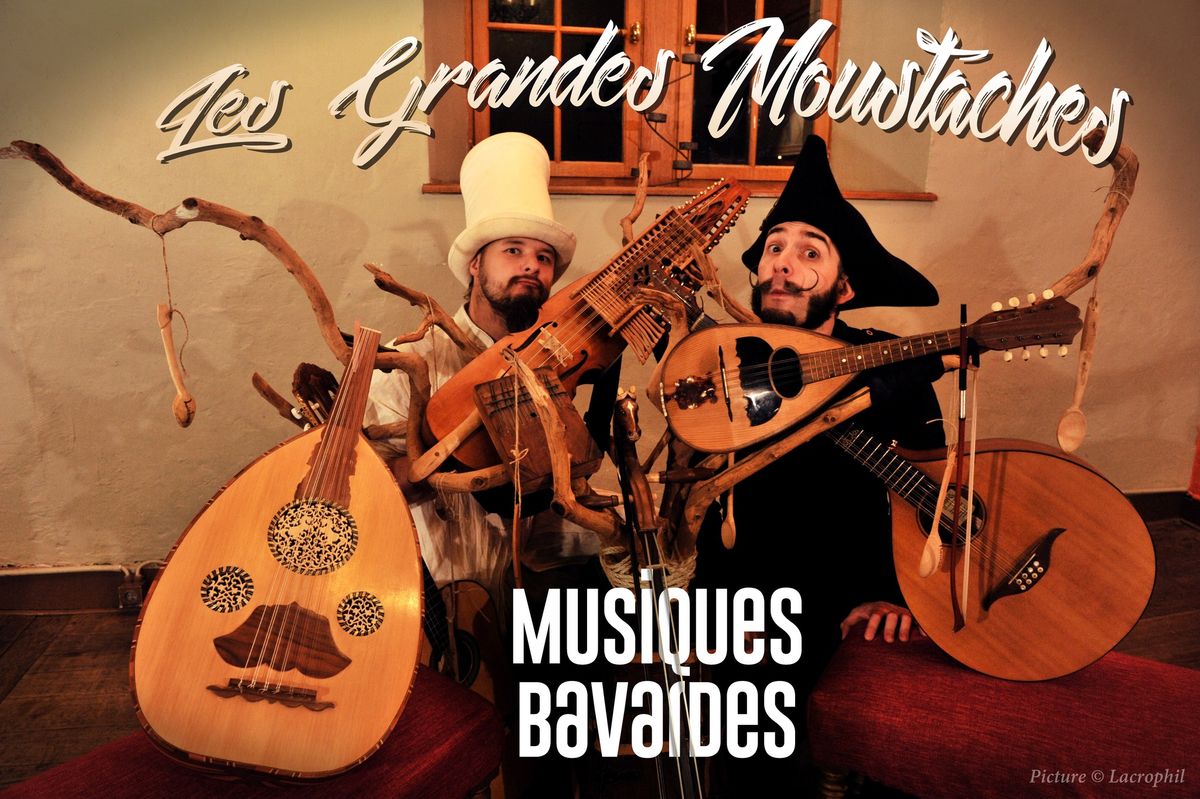 Les Grandes Moustaches : \u00ab Musiques Bavardes \u00bb - Release Party