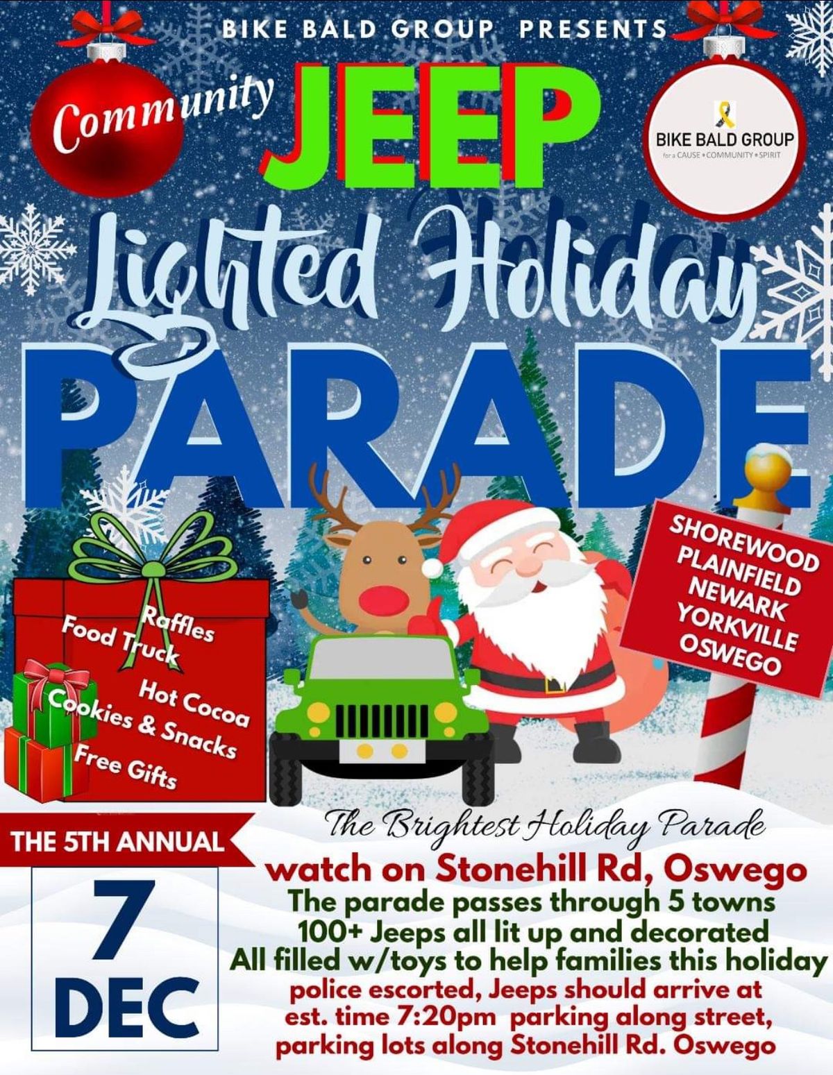 Jeeps Lighted Holiday Ride