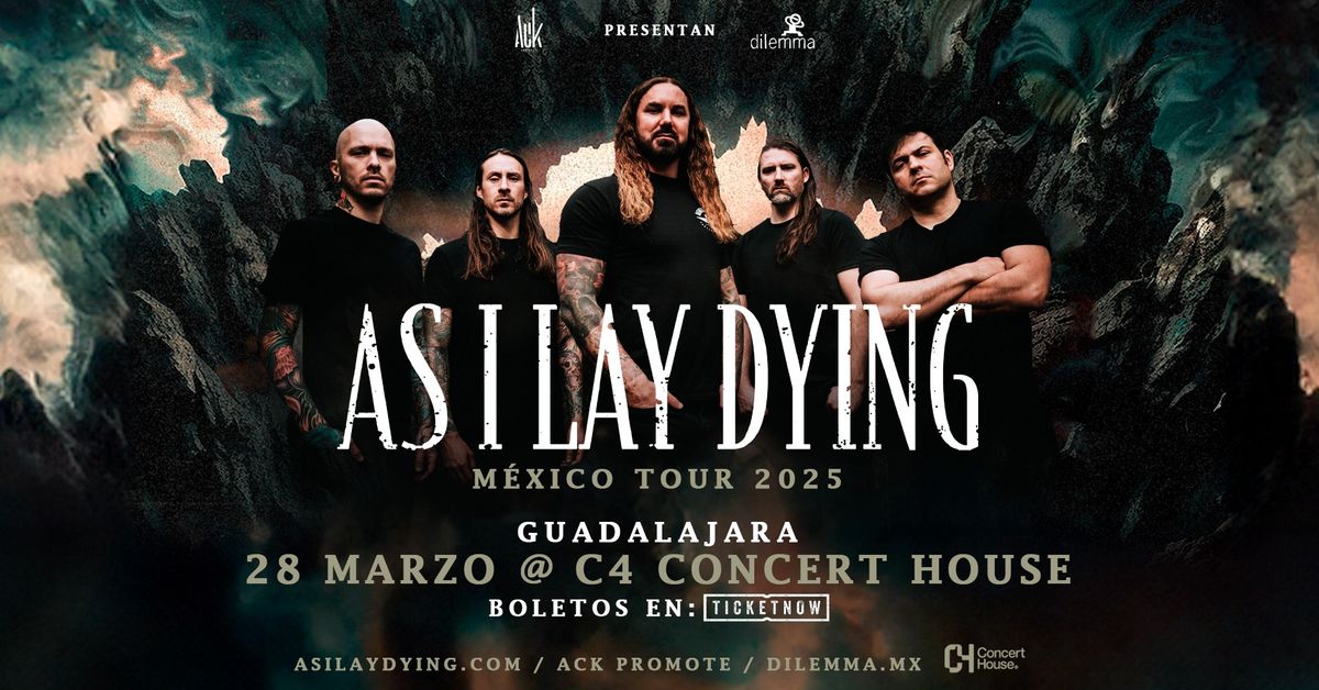 As I Lay Dying en Guadalajara