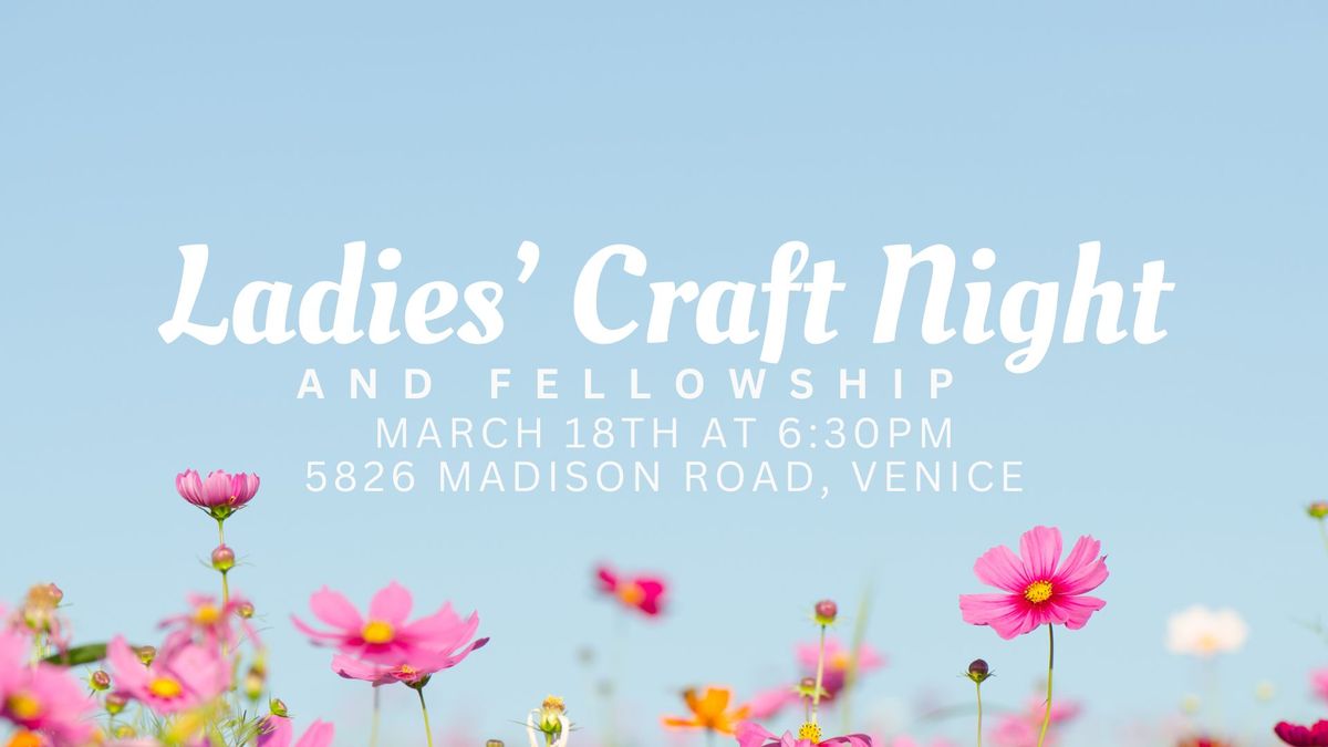 Ladies' Craft Night