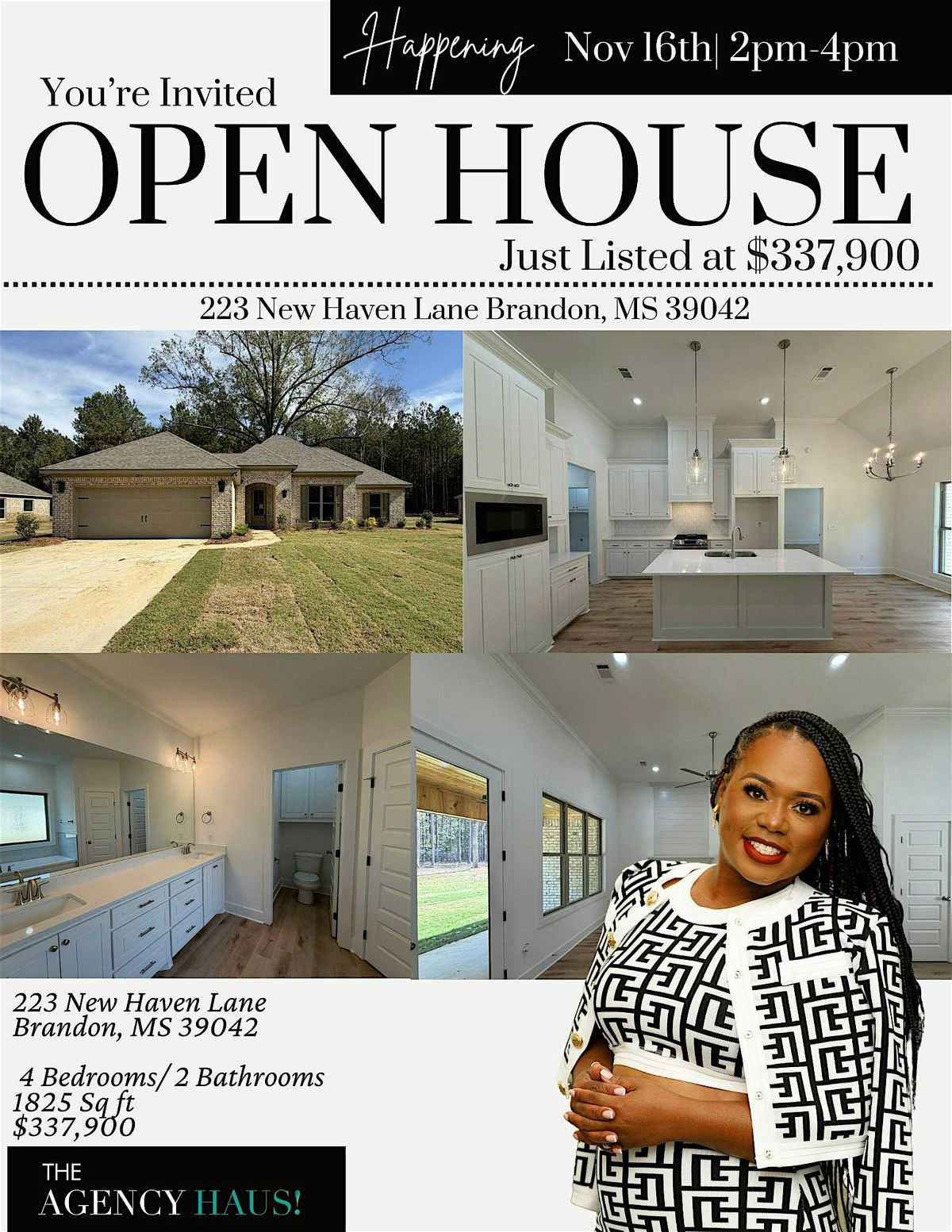 New Construction Open House Sunday
