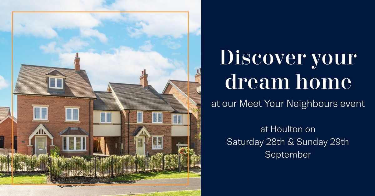 Meet Your Neighbours event at Houlton