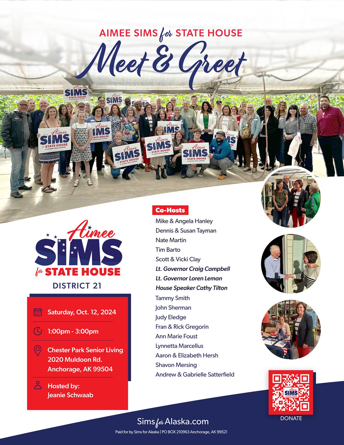 Meet & Greet with Aimee Sims