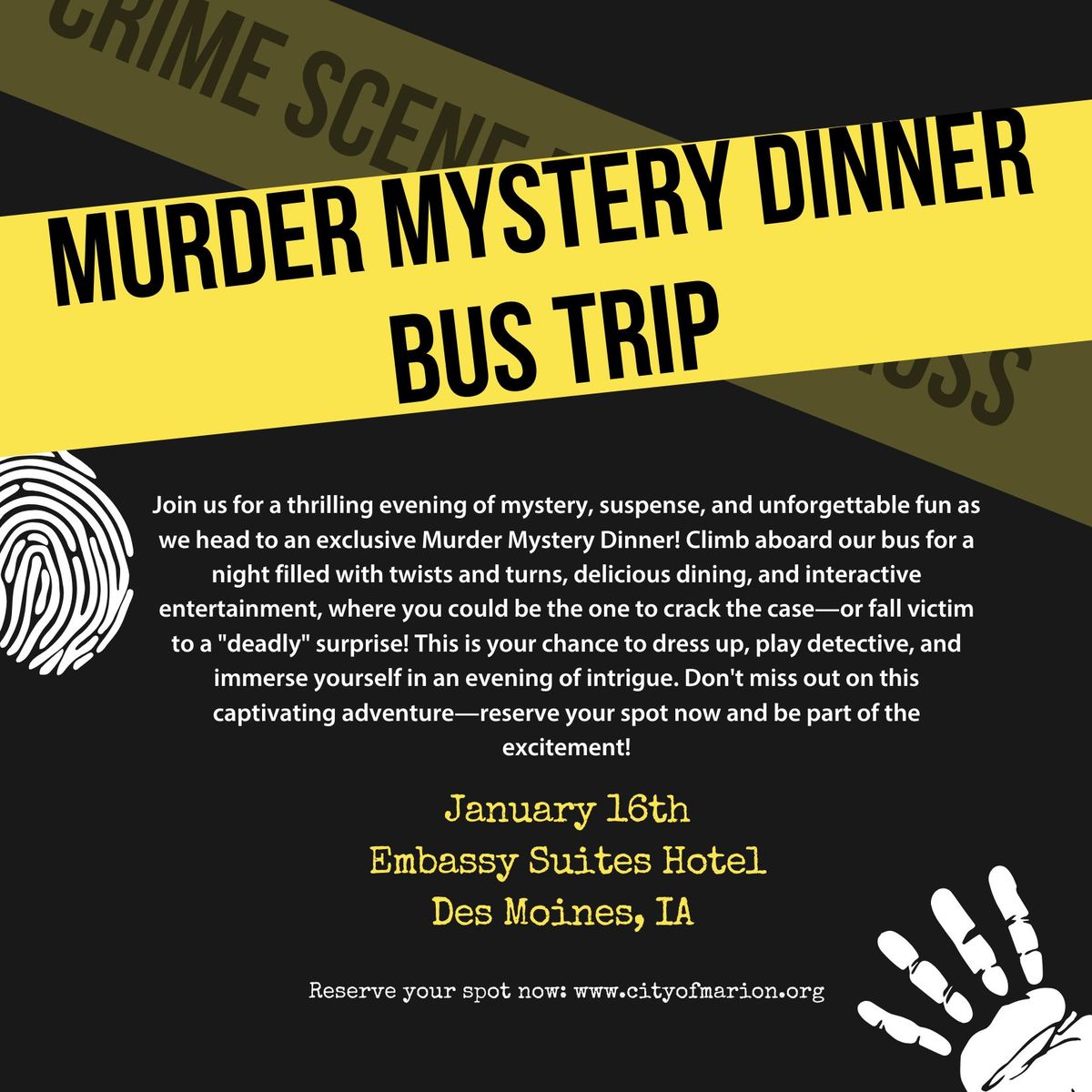 Murder Mystery Bus Trip