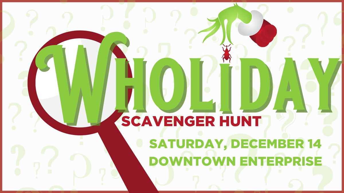 Wholiday Scavenger Hunt