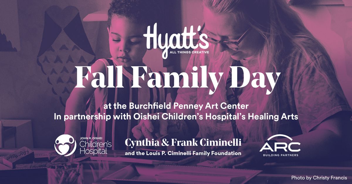 Hyatt's All Things Creative Fall Family Day