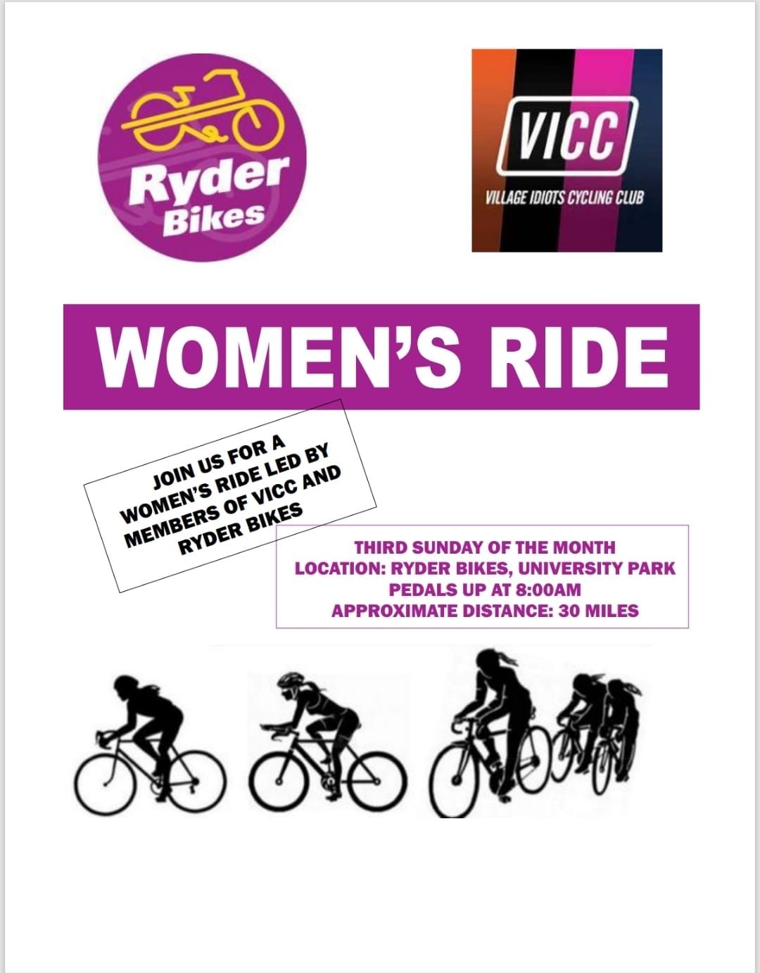 Ryder\/VICC Women's Ride