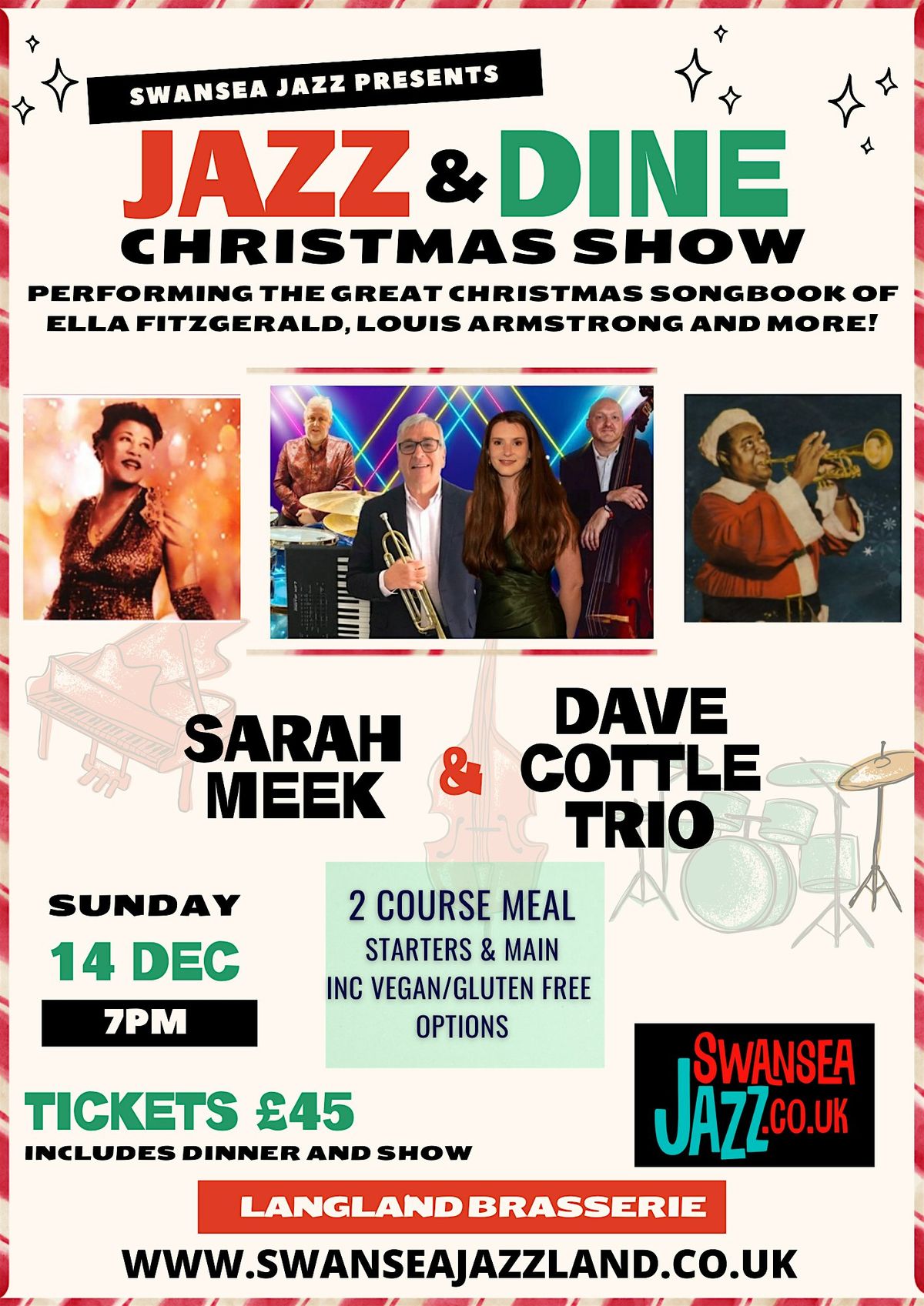 JAZZ & DINE @LANGLAND'S BRASSERIE