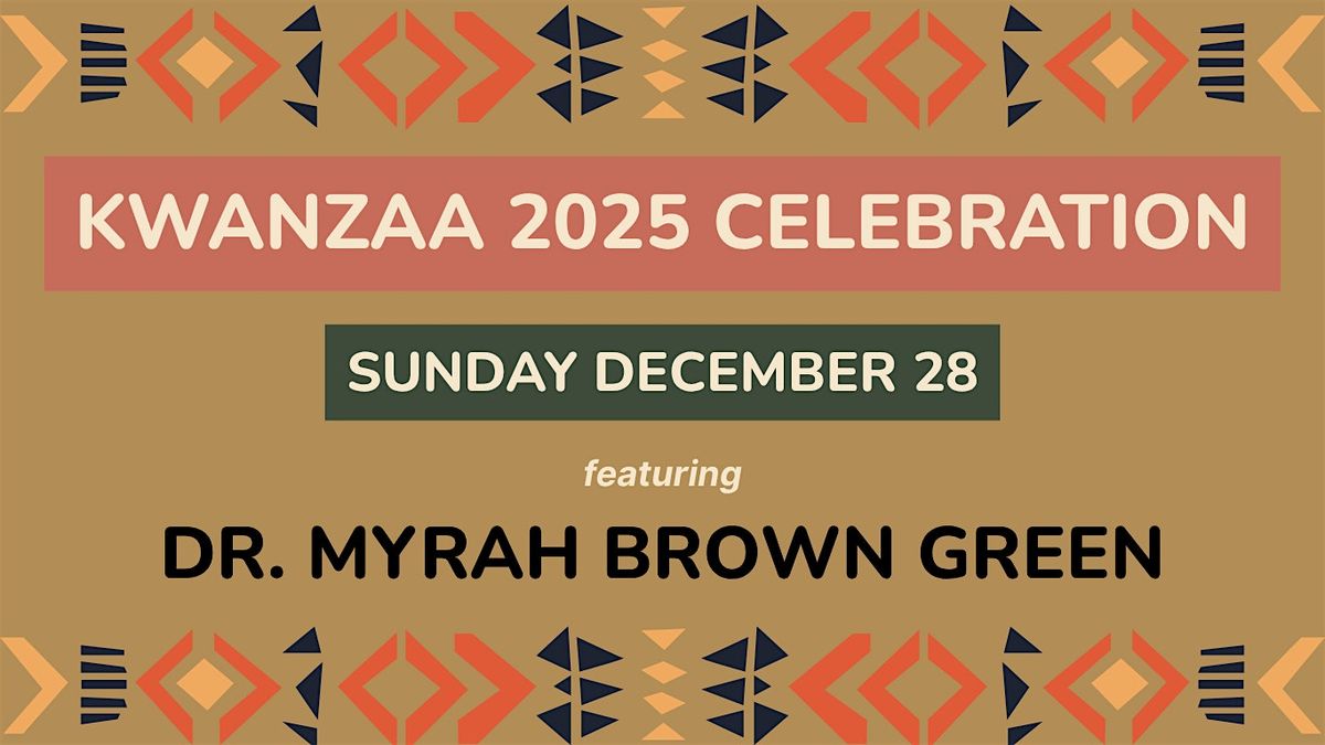 Kwanzaa 2025 Celebration - Day 3