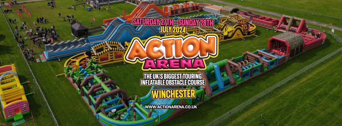 Action Arena Winchester \u2022 LIMITED Tickets Remain \u2022 UK'S LARGEST Inflatable Obstacle Course