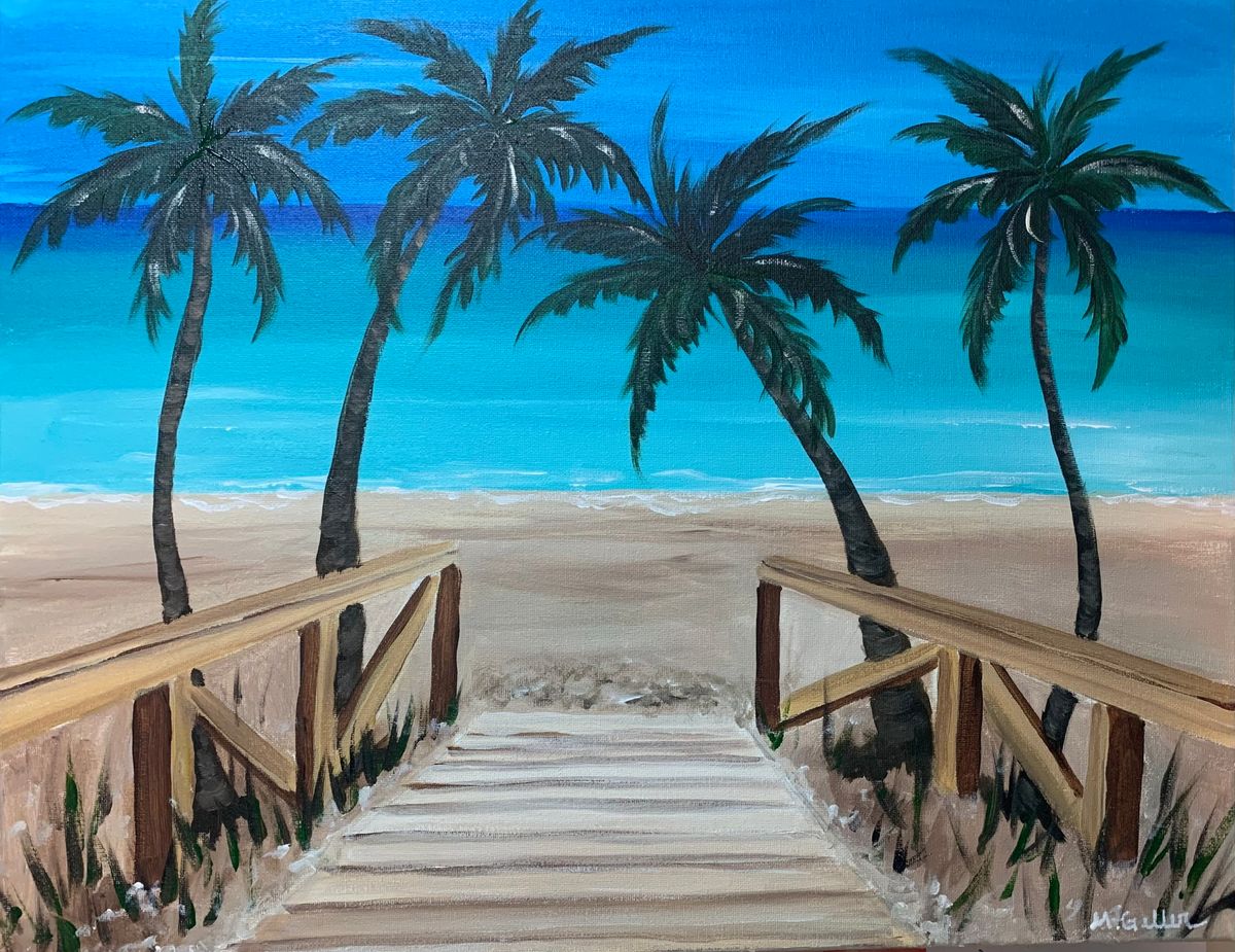 Class: Beach Boardwalk Painting