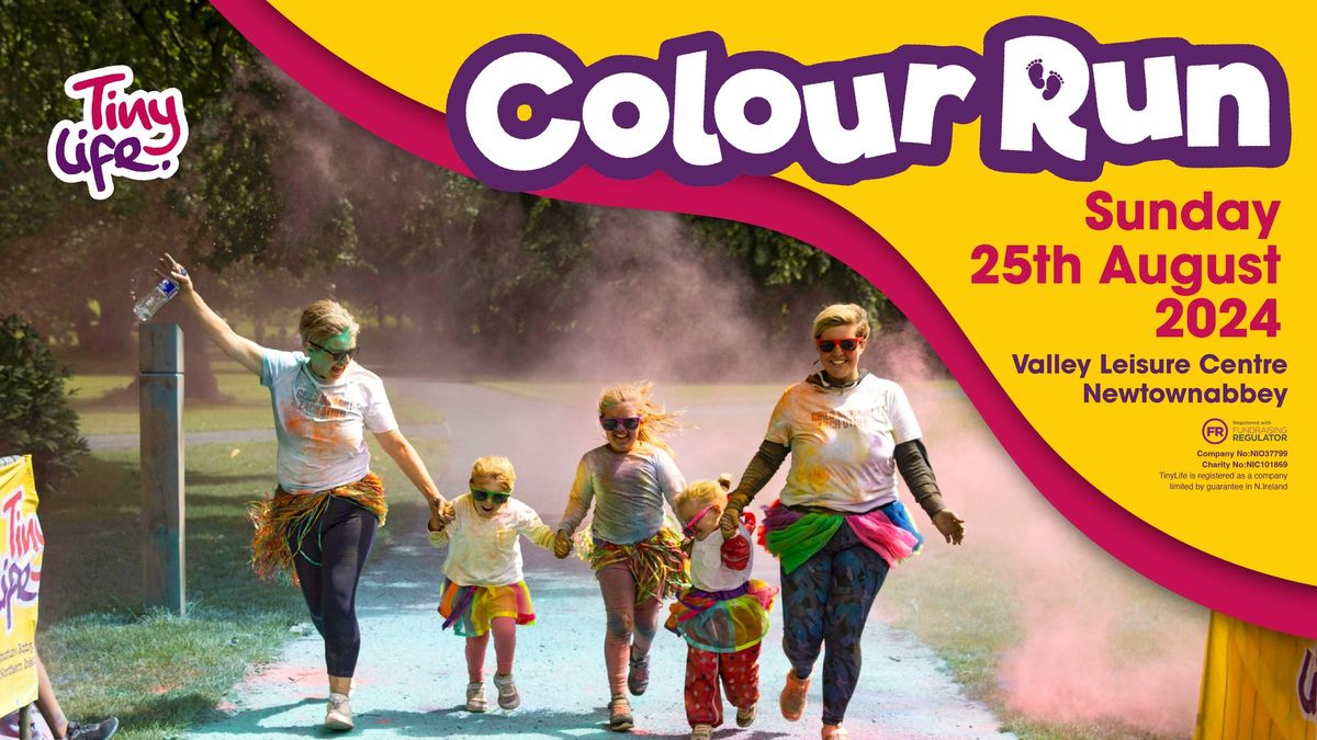 TinyLife Colour Run 2024 \u2013 Newtownabbey