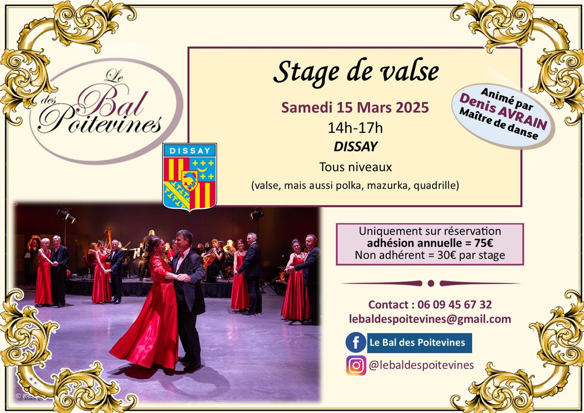 Stage de valse et autres danses de bal