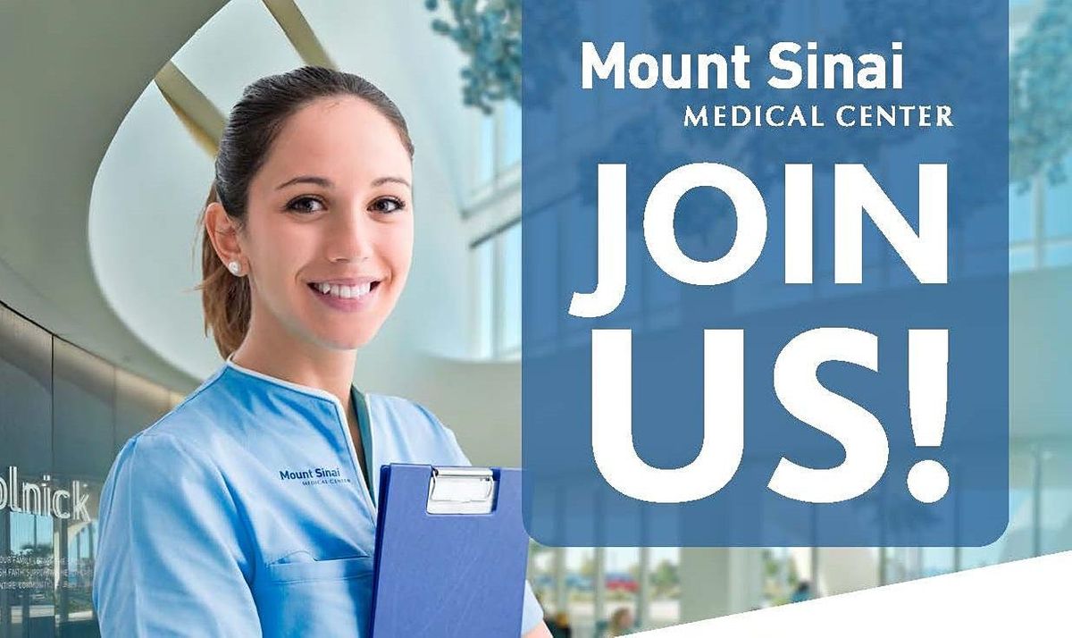 Diagnostic Imaging Hiring Event With Mount Sinai