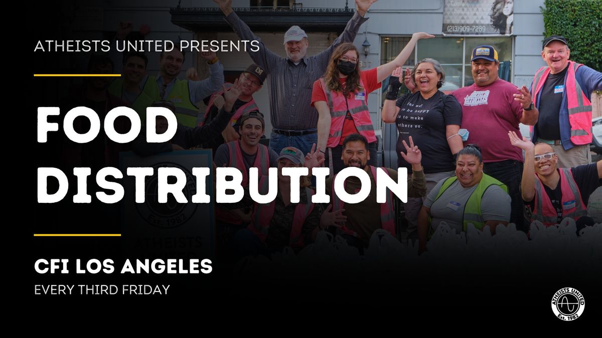 Volunteer Food Distribution (Monthly)