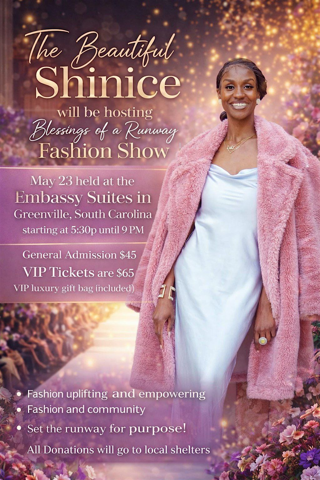 BLESSINGS OF A RUNWAY FASHION SHOW