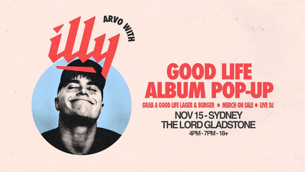 Arvo with Illy \u2018Good Life\u2019 Album Pop-Up 