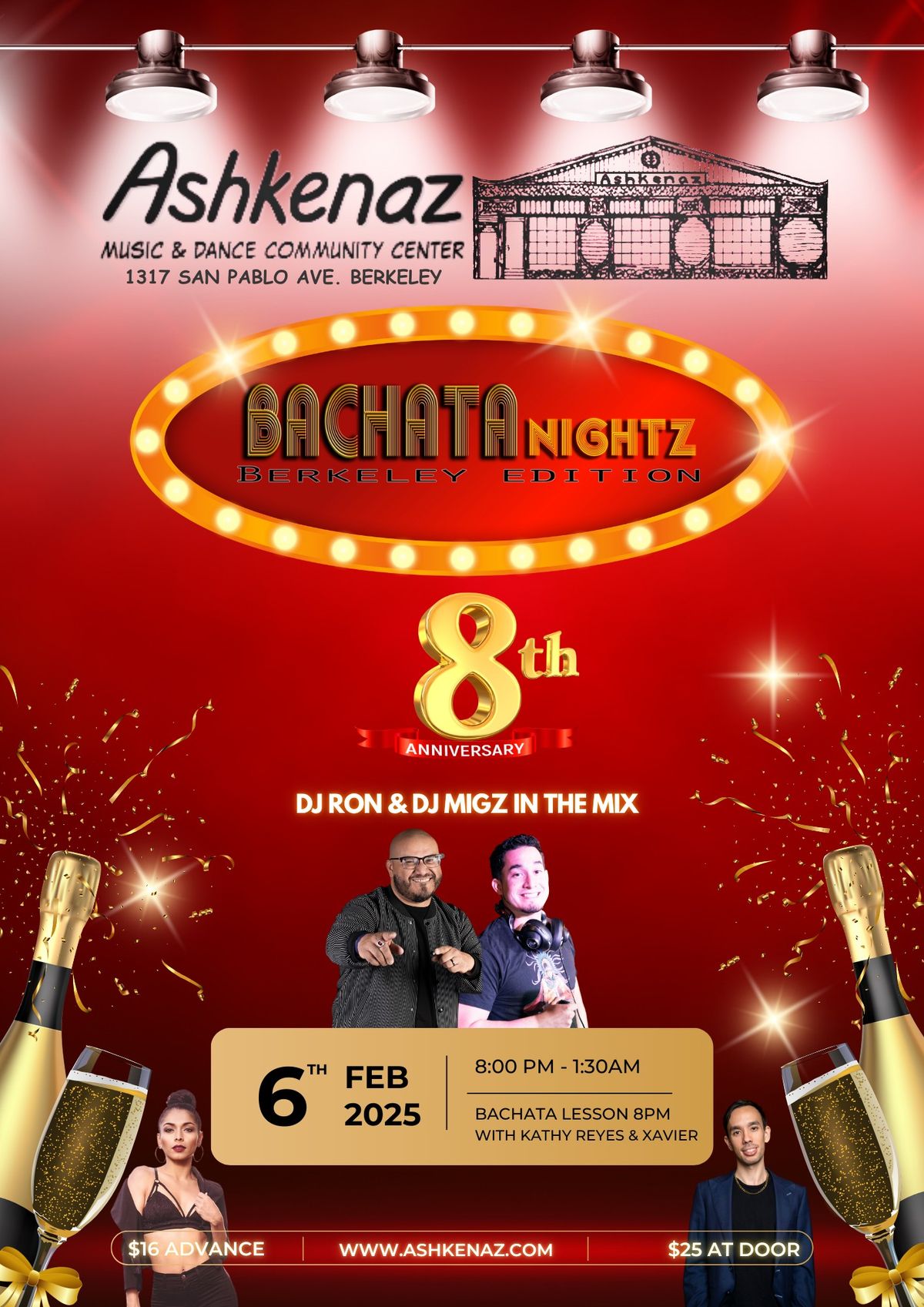 BACHATANightz Berkeley - 8 year anniversary!!!!