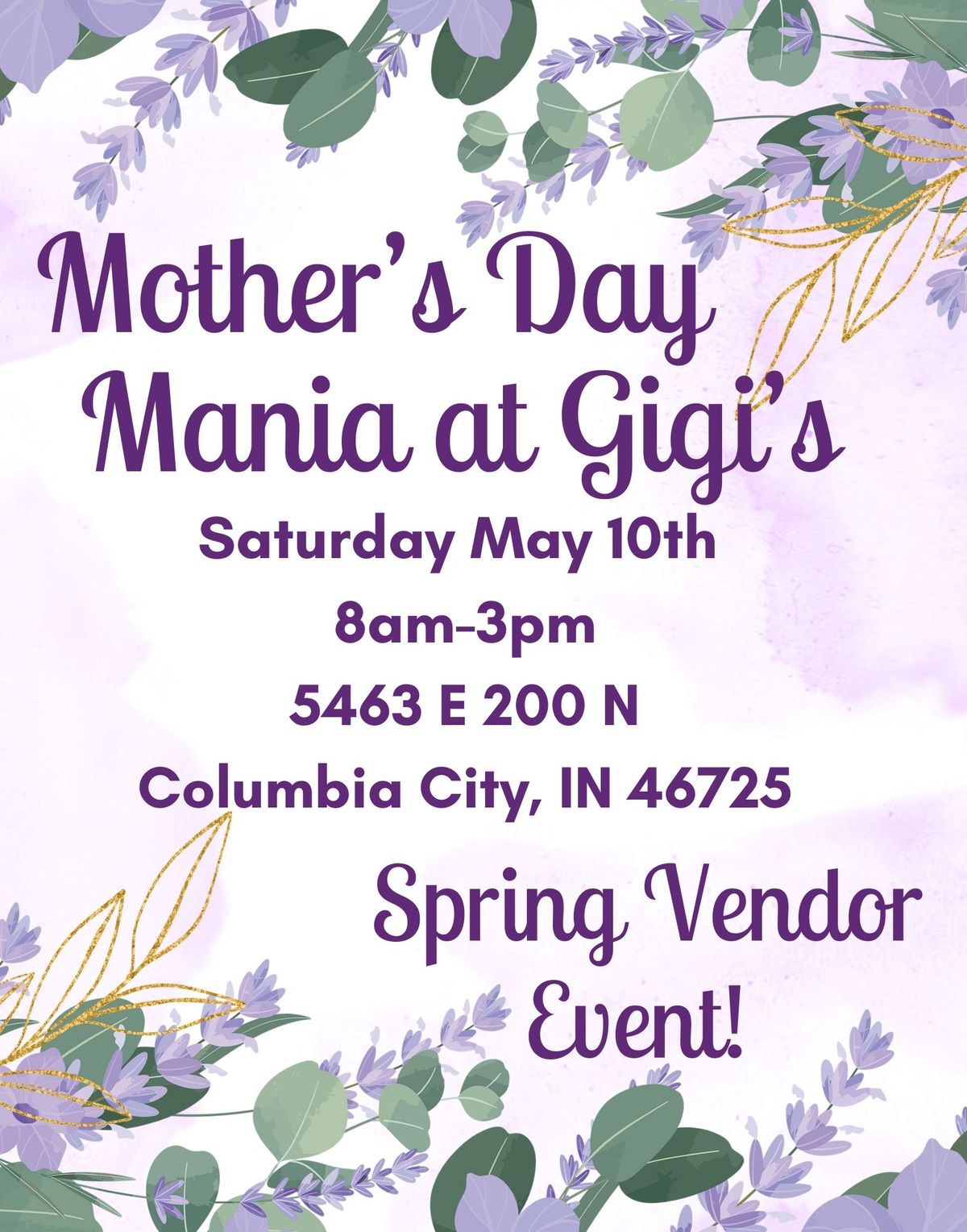 Mother's Day Mania at Gigi's