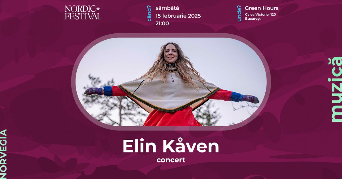 Nordic Festival 2025 \u2726 Concert Elin K\u00e5ven (NO)