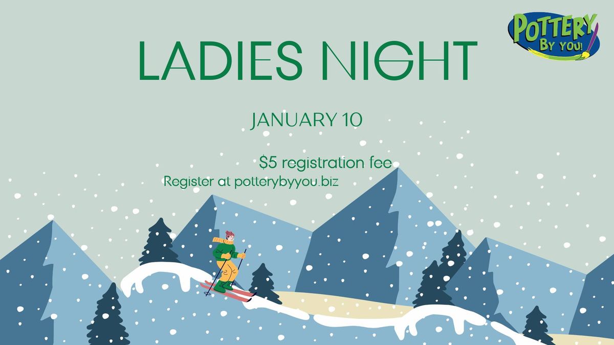 Ladies Night at Pottery By You!