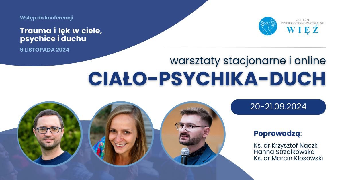 Cia\u0142o - psychika - duch [warsztaty stacjonarne i online]