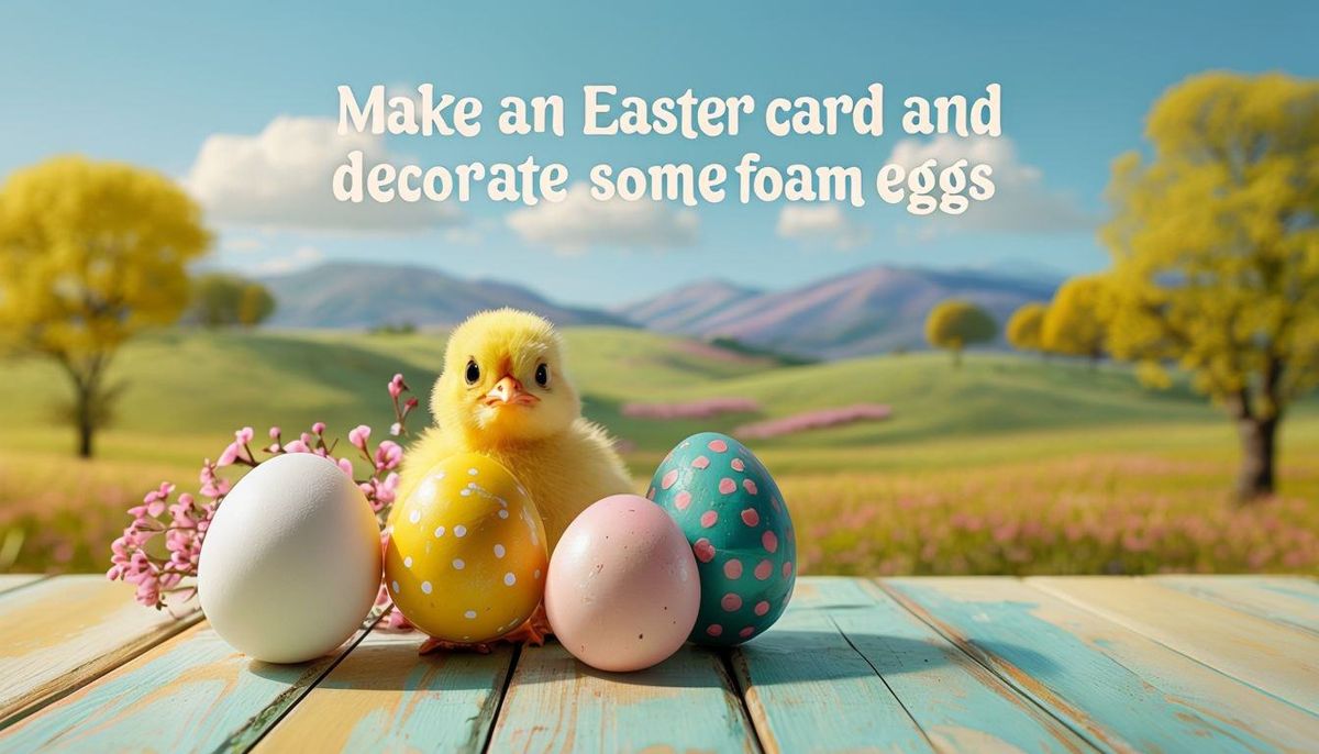 Easter Eggs and Cards Crafting