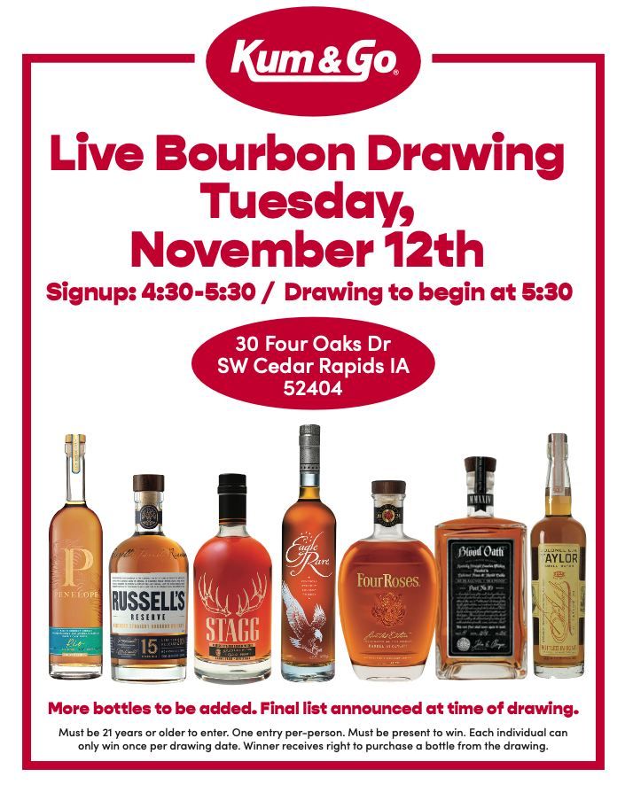 Live Bourbon Drawing