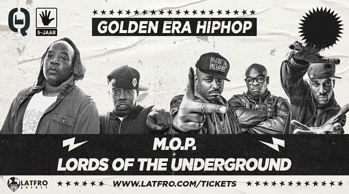 Lords Of The Underground & M.O.P Live in Amsterdam