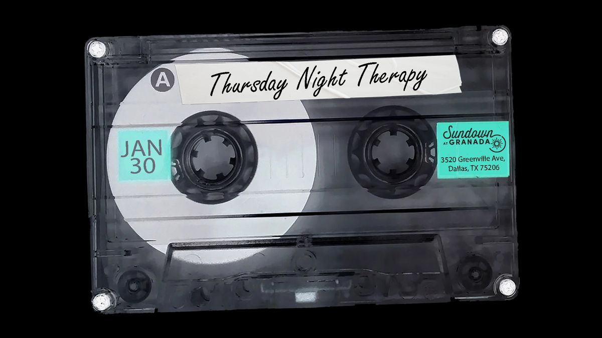 Thursday Night Therapy | Jay Sustain & DJ Crash