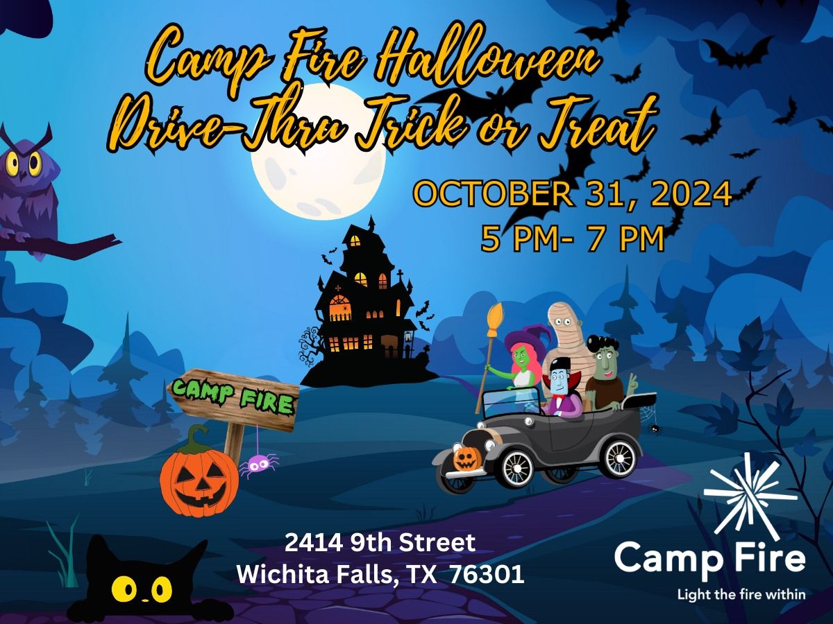 Camp Fire Drive-Thru Family-Friendly Trick-Or-Treat