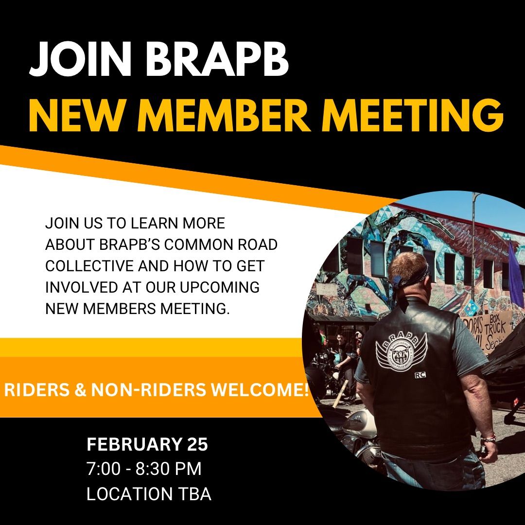 BRAPB New Member Meeting