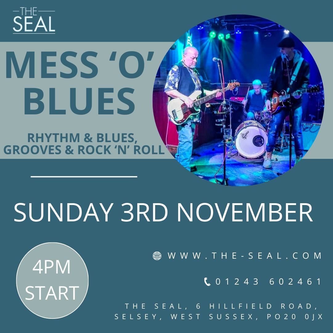 Mess'O'Blues live at The Seal, Selsey