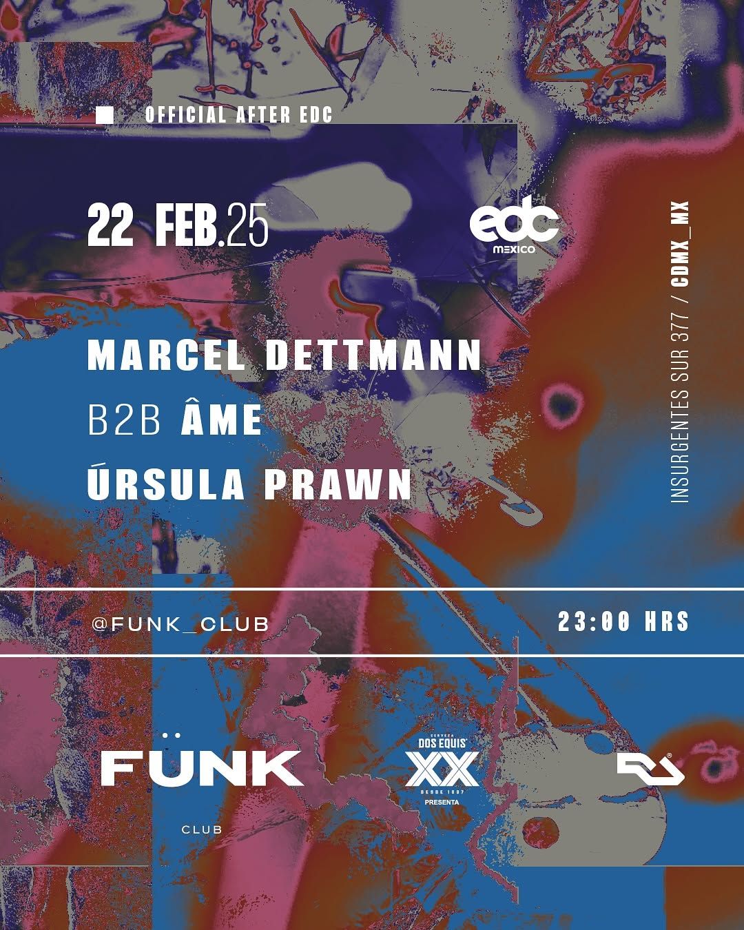 After EDC: Marcel Dettman b2b \u00c2me #CDMX \u26a1